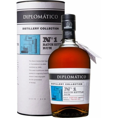 Diplomático Single No. 1 Batch Kettle Rum Distillery Collection LE 2012 47% 0,7 l (holá láhev)