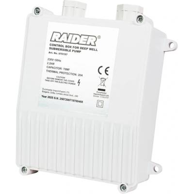Raider (Standard) Пусково табло за сондажни помпи Raider RD - до 2.2 kW (070197)