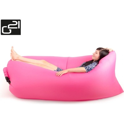 G21 nafukovací vak G21 Lazy Bag Pink-LZB-PI