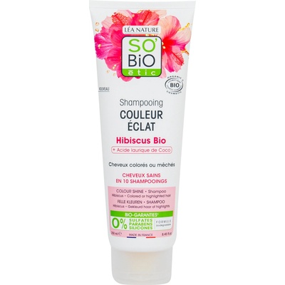So´Bio étic Shampoo pro barvené a melírované vlasy s ibiškem 250 ml