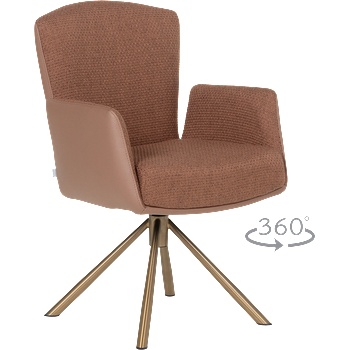 Carmen Трапезен стол sindi 4 - оранжев (3532272_3)