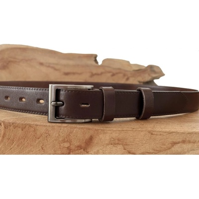 Penny Belts pánský kožený společenský pásek 30-020-506 hnědý