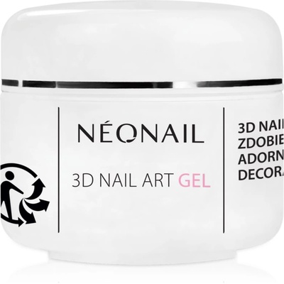 NEONAIL Nail Art 3D Gel моделиращ гел за нокти цвят Clear 5 гр