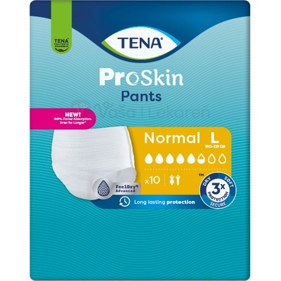 TENA Proskin Pants Normal L 10 ks