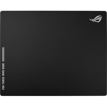 ASUS ROG Moonstone Ace L Glass Gaming Mouse Pad Ultra-smooth Surface Noise-Reducing Design 9H Tempered Glass (90MP03L0-BPUA00)