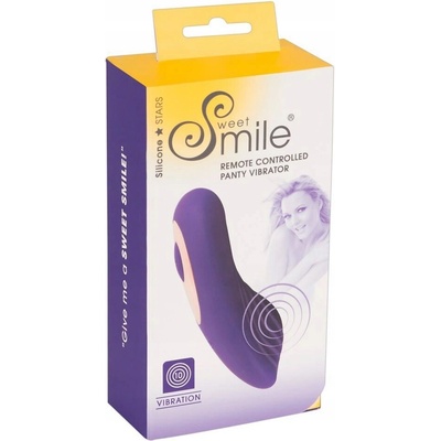 Sweet smile SILIKÓNOVÝ PANTY VIBRÁTOR S DIAĽKOVÝM OVLÁDANÍM