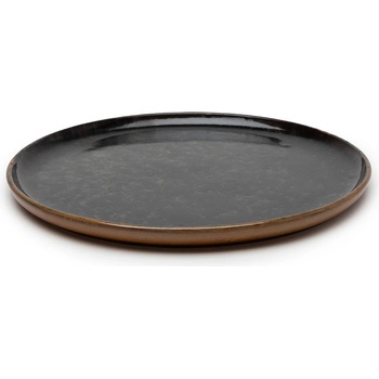 Serax Surface Чиния за основно ястие 24 см, черно-сив (B5116202B)