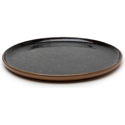 Serax Surface Чиния за основно ястие 24 см, черно-сив (B5116202B)