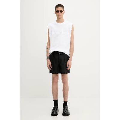 Памучна тениска Helmut Lang EMBOSSED. TANK. ROUNDE (P01HM502)