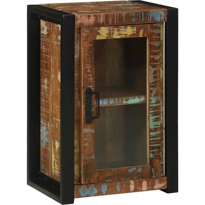 vidaXL Шкаф за баня Кафяво 40 x 30 x 60 cm Солидно възстановено дърво (4016013)