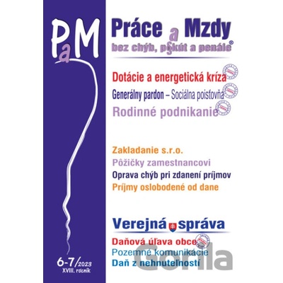 PaM č. 6-7 / 2023 Dotácie v čase energetickej krízy