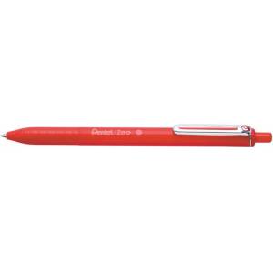 Pentel Химикалка, 0, 35 мм, с бутон, PENTEL "iZee", червена BX467-B (BX467-B)
