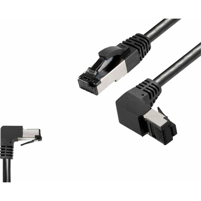 BKL Electronic 144021 RJ45 CAT 8.1 S/FTP 5m černý