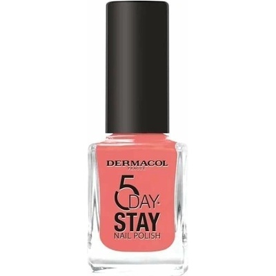 Dermacol lak na nehty 5 Day Stay 60 Coral Island, 11 ml, 60 Coral