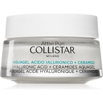 Collistar Attivi Puri Hyaluronic Acid + Ceramides Aquagel хидратиращ крем-гел с озаряващ ефект с хиалуронова киселина 50ml