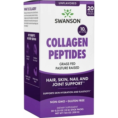 Swanson Collagen Peptides, Unflavoured 20 Sachets