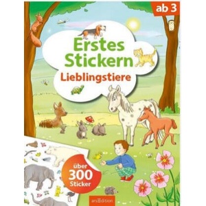 Erstes Stickern - Lieblingstiere | Petra Theissen (ISBN: 9783845829050)