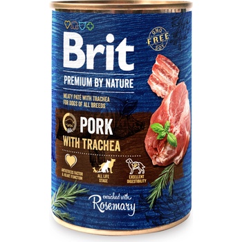 Brit Premium by Nature Pork with Trachea 800 g