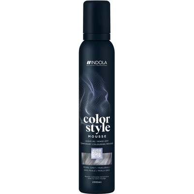 Indola Color Mousse pěna 200 ml - Pearl Grey - perlově šedá