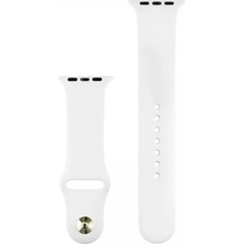 COTEetCI silikonový sportovní řemínek pro Apple Watch 42/44/45mm White CS2086-WH