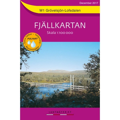 mapa SWE W1 Grövelsjön 1:100 t.