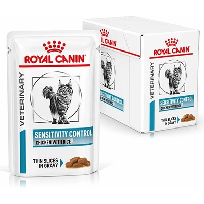 Royal Canin VHN Cat Sensitivity Control Chicken Gravy Kapsičky 12x85 g