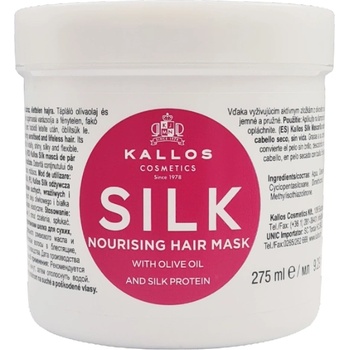 Kallos KJMN Silk Hair Mask With Olive Oil And Silk Protein 275 ml
