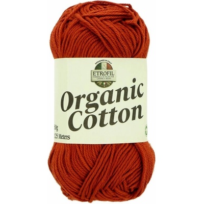 Etrofil Organic Cotton 72286 hrdzavá
