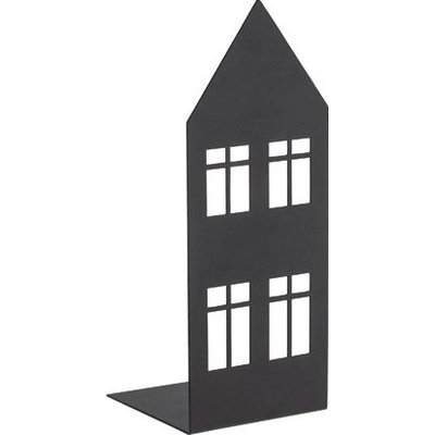 Kovová dekorace/svícen Storgatan House Black 18 cm Storefactory Scandinavia