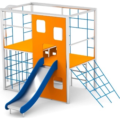 Playground System Šplhací sestava prolézačka City domek 16035