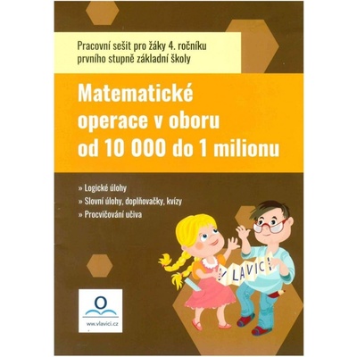 Pracovní sešit Matematika 5 - Počítáme do 1 000 000