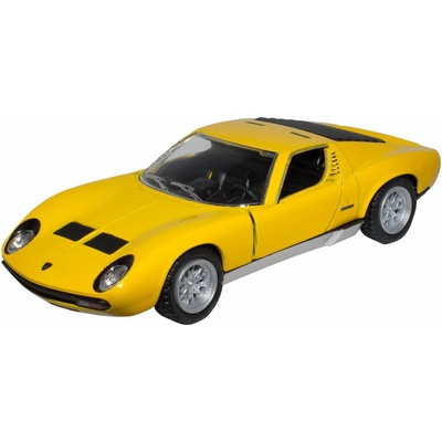 Kinsmart Lamborghini Miura P400 SV 1971 žlutá 1:34
