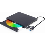 Gembird DVD-USB-031 Slim DVD Writer Black BOX (DVD-USB-031)