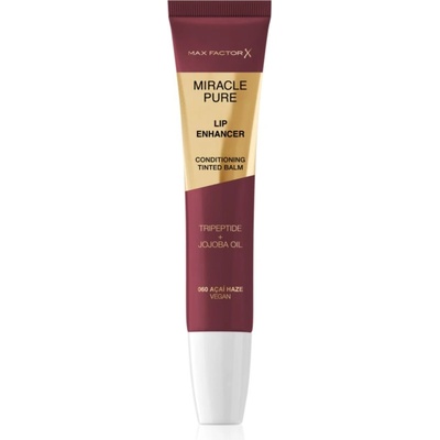 MAX Factor Miracle Pure Lip Enhancer хидратиращ блясък за устни цвят 060 Acai Haze 12ml