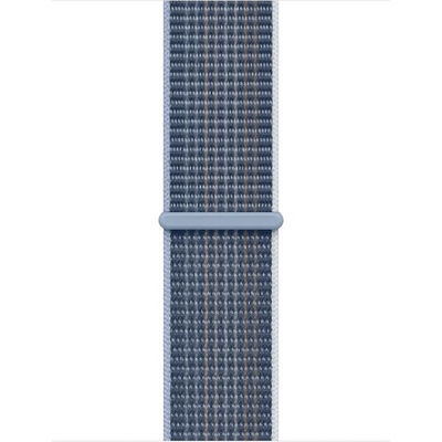 Apple Оригинална текстилна каишка за Apple Watch 38мм, 40мм, 41мм, 42мм (2024) - Apple Seasonal Fall Sport Loop (син) (mpl93zm/a)