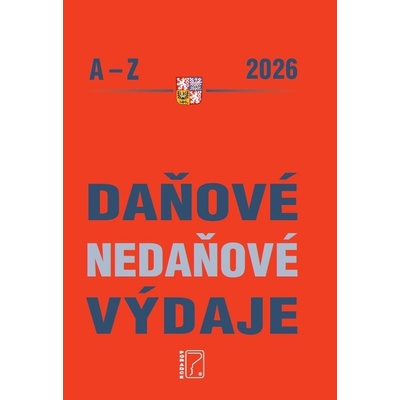 Daňové a nedaňové výdaje 2026