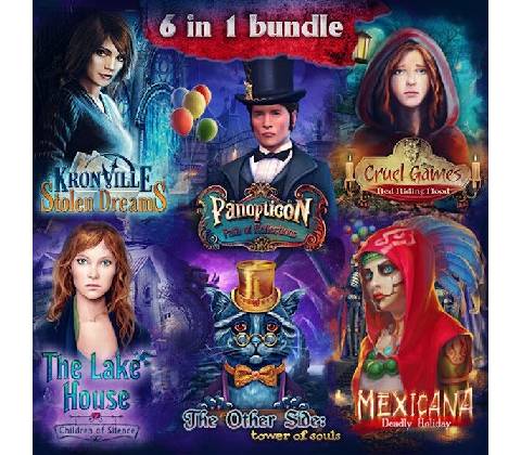 Hidden Object 6-in-1 bundle