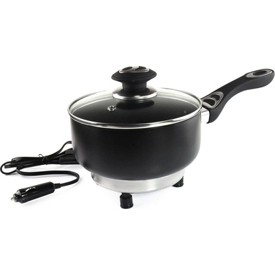 Elektrický kastrol s poklicí do auta 18cm x 8cm 150W 12V