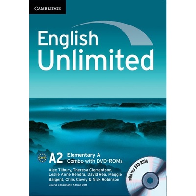 English Unlimited Elementary a Combo with DVDROMs 2 Tilbury Alex