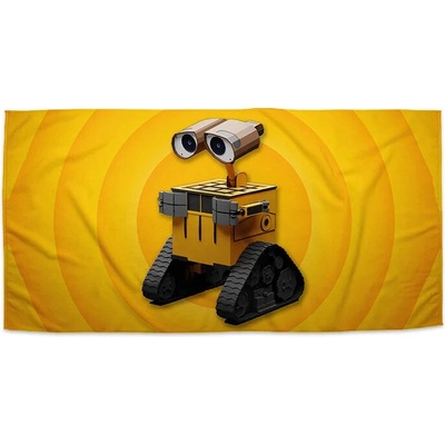 Sablio Uterák Wall E robot Žltý 50 x 100 cm