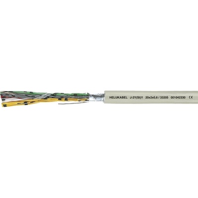 Helu 33202-100 dátový kábel 12 x 0.6 mm² sivá 100 m