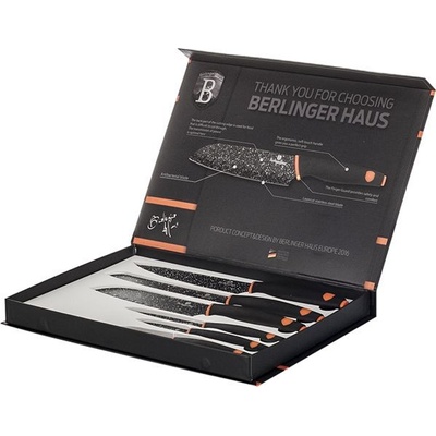 BerlingerHaus sada nožov 6ks BH-2111 Granit Diamond