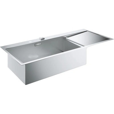 GROHE Кухненски умивалник от неръждаема стомана K1000, с отцедник, 1160 x 520 mm (31581SD1)