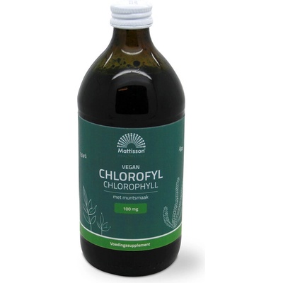 Mattisson Healthstyle Хлорофил 100 mg 500 ml, с аромат на мента | Mattisson Healthstyle (MT1918)