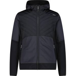 CMP Мъжко синтетично яке CMP Hybrid Jacket with Fix Hood 36E1337 Hybrid jacket - Antracite - размер 54 (EU) (004-7391-0115)