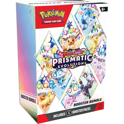 Pokémon TCG Prismatic Evolutions Booster Bundle – Zboží Dáma