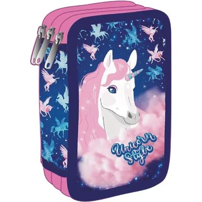 Colorino Ученически несесер с пособия Colorino - Jumper 3 - Unicorn Colorino