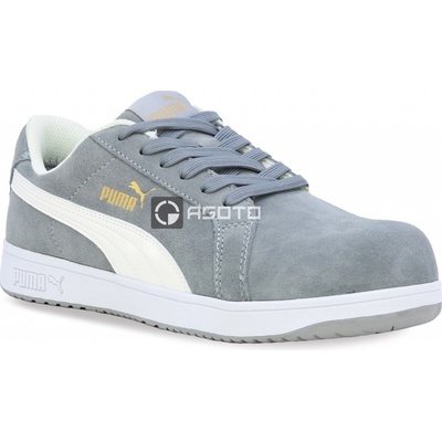 PUMA Iconic S1P ESD obuv šedá