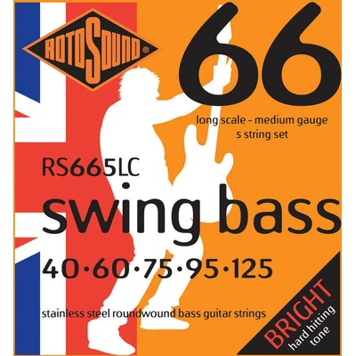 Rotosound RS 665 LC Струни за 5-струнна бас китара