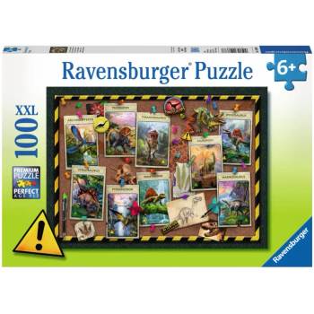 Image 1 of Ravensburger - Puzzle Dinosaurs II XXL - 100 piese